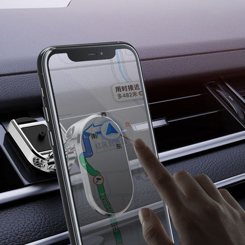 Support de téléphone magnétique pliable à 360° pour voiture